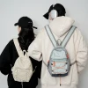 Outdoor backpack, drawstring mini casual bag, lightweight and versatile travel and mountaineering bag, women's lightweight travel small backpack Specification image